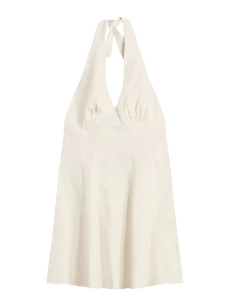 Bershka Rochie deschis bej