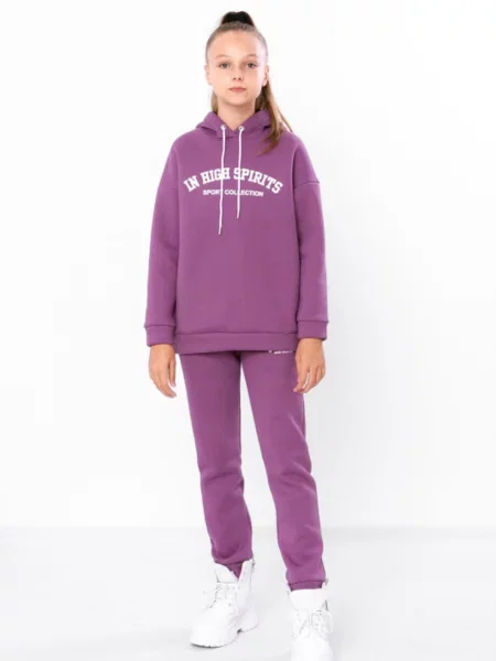 Дитячий Спортивний костюм Носи своє бавовна/поліестер рожевий