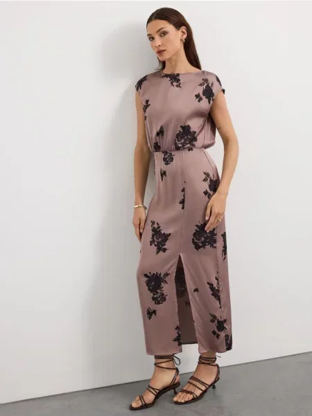 Maxi suknele Mohito ruda