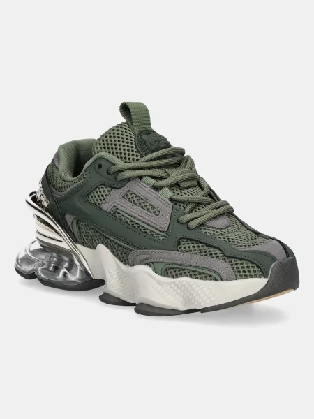 Plein Sport Сникърси Thunderbeast // SAES зелен