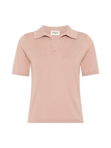 Koszulka polo Weekend Max Mara różowa