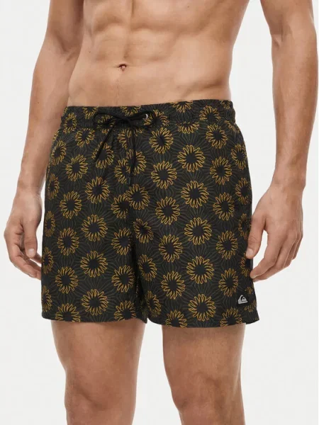 Plavecké šortky Quiksilver černé