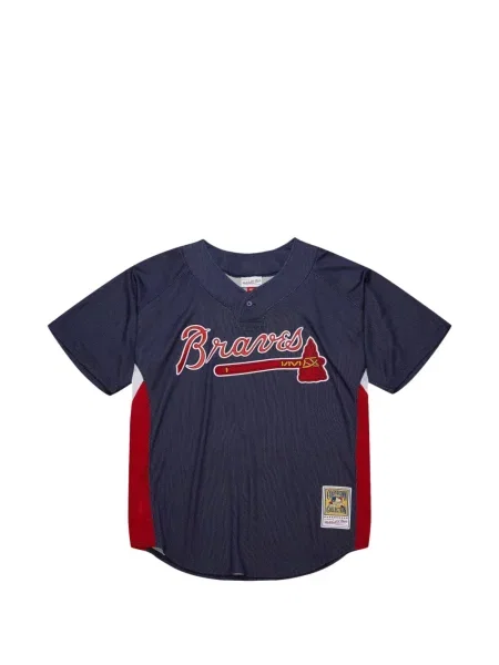 Cămașă Mitchell & Ness cu dungi albastru