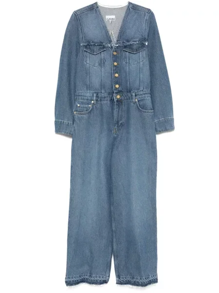 Salopetă Ganni albastru