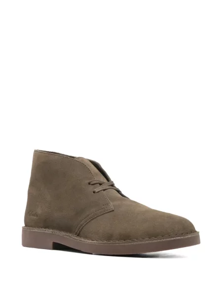 Μποτάκια Clarks Originals με κορδόνια σουέντ πράσινο