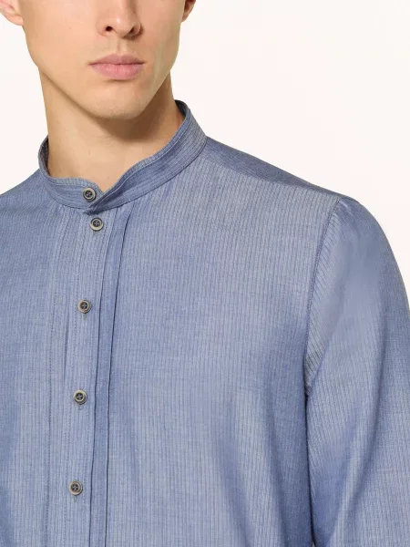 Grasegger Krojová Košile Regular Fit modrá