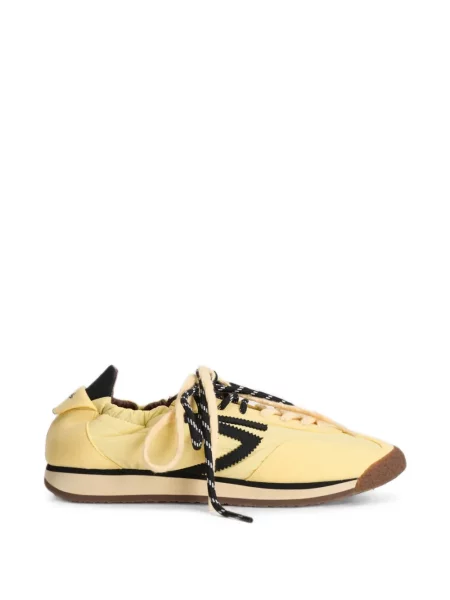 Sneakerși Puraai cu autograf galben