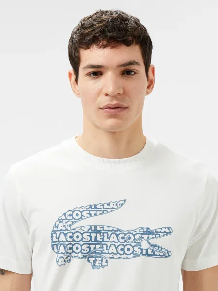 Футболка Lacoste белая