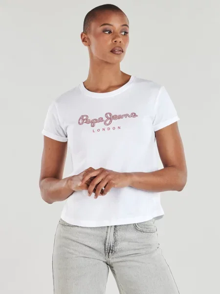 Tričko Pepe Jeans biela