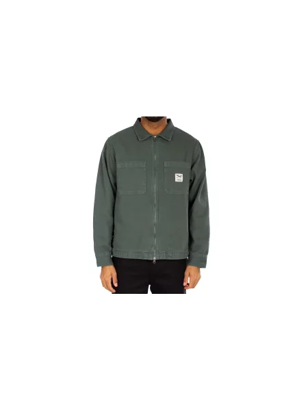 IrieDaily Nanolo Shirt Jacket Mężczyźni Kurtki IrieDaily Size: M zielony