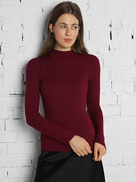 Водолазка Promin модал бордовий