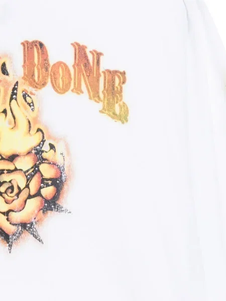 Tricou We11done cu imagine alb