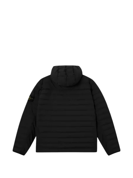Яке Stone Island с качулка камъни черно