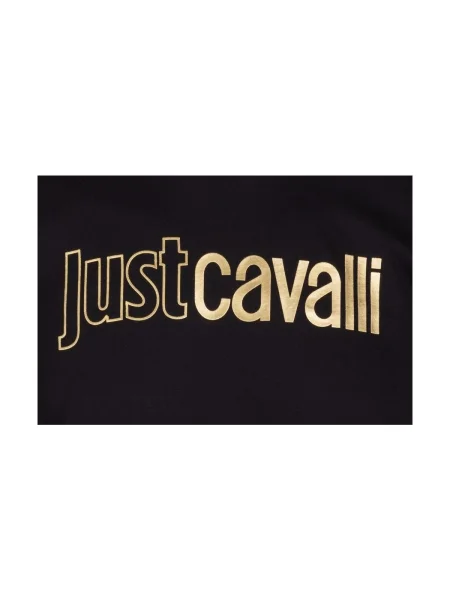 Just Cavalli Póló Regular Fit fekete