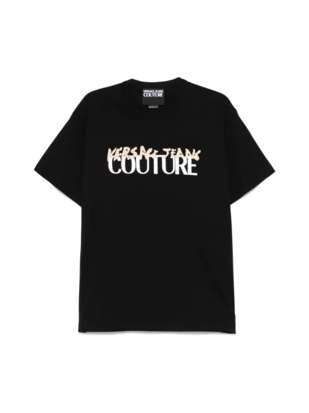 Koszulka Versace Jeans Couture czarna