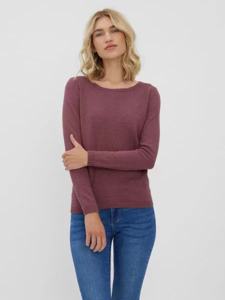VERO MODA Pulover Care rosé
