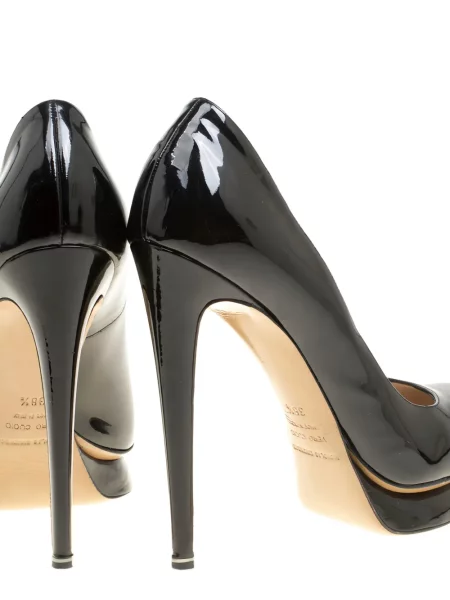 Pantofi cu toc Nicholas Kirkwood din piele negru