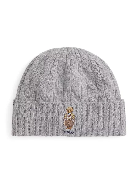 Czapka Polo Ralph Lauren szara