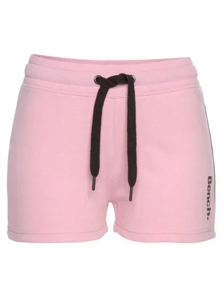 BENCH Hlače roza črna