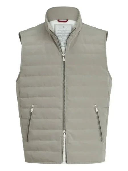 Vestă Brunello Cucinelli verde