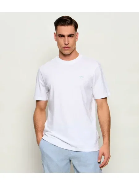BOSS ORANGE Tricou Te_Groove alb