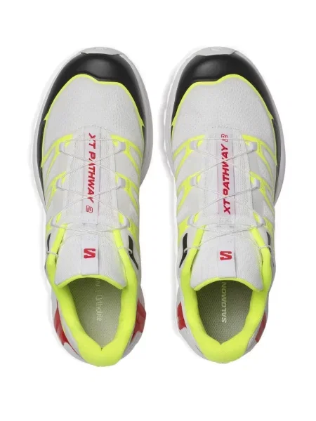 Sneakerși Salomon alb