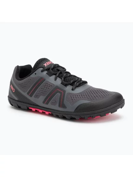 Încălțăminte barefoot pentru femei Xero Shoes Mesa Trail II asphalt / raspberry