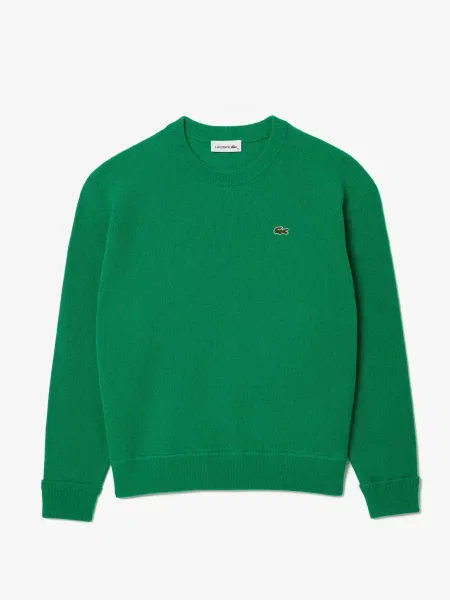 Вовняний Джемпер Lacoste зелений