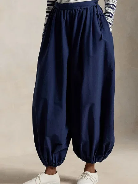Шелковые брюки Polo Ralph Lauren