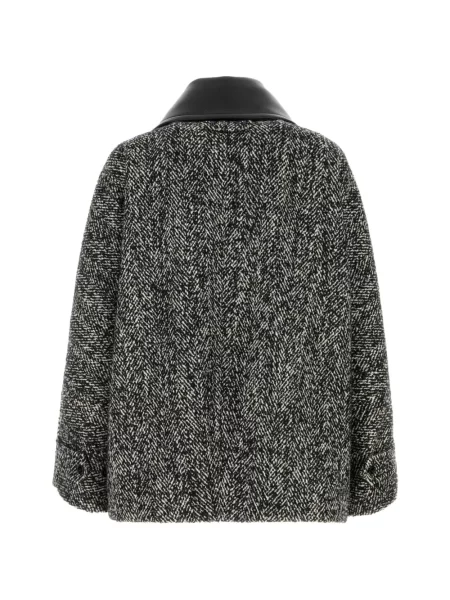 Krótki płaszcz Balenciaga biały