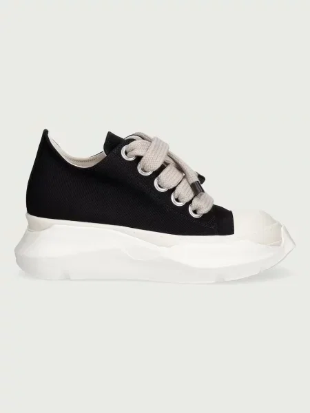 Rick Owens DRKSHDW Jumbolace Abstract Low πάνινα sneakers Ανδρικά μαύρο