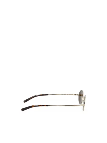 Okulary przeciwsłoneczne Saint Laurent brązowe