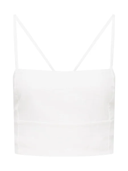 A LOT LESS Top Leandra murdar alb