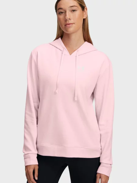 Махровая спортивная кофта Under Armour розовая