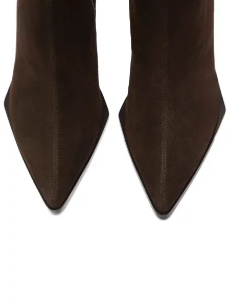 Botine Manière De Voir din piele de căprioară maro
