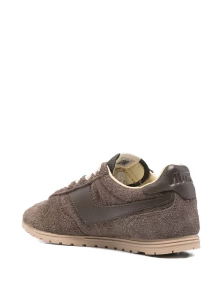 Sneakerși Autry din piele de căprioară maro