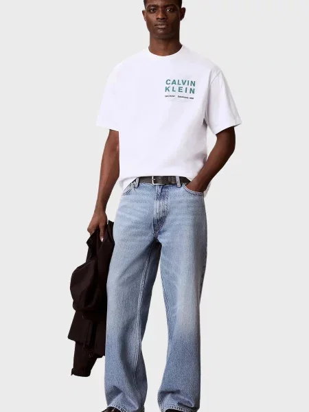 Футболка Calvin Klein Jeans біла