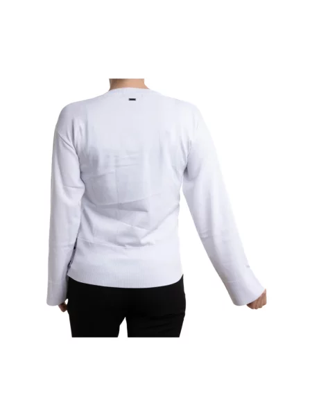 Sweter Armani Exchange biały