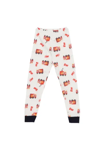 Piżama dziecięca Petit Bateau biała
