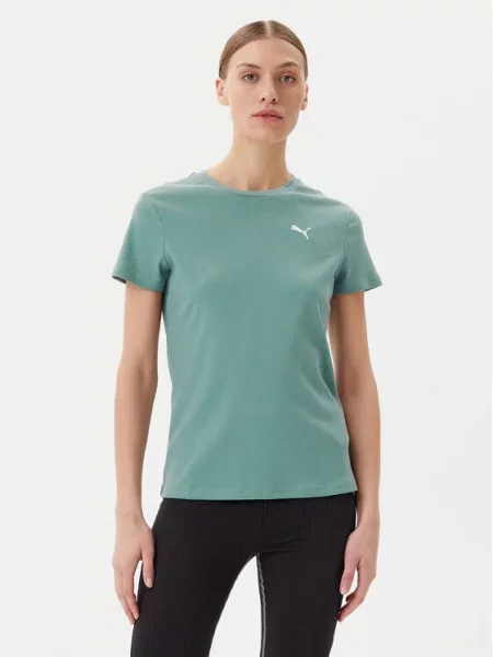 Koszulka Puma ESS Elevated zielona