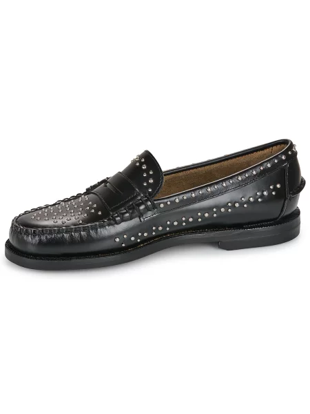 Pantofi Sebago cu tepi negru