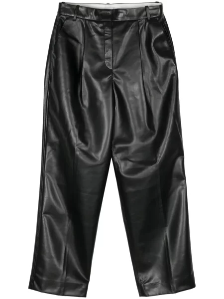 Pantaloni Calvin Klein plisate negru