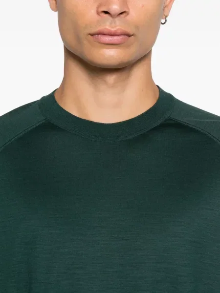 Tricou Zegna scurt verde