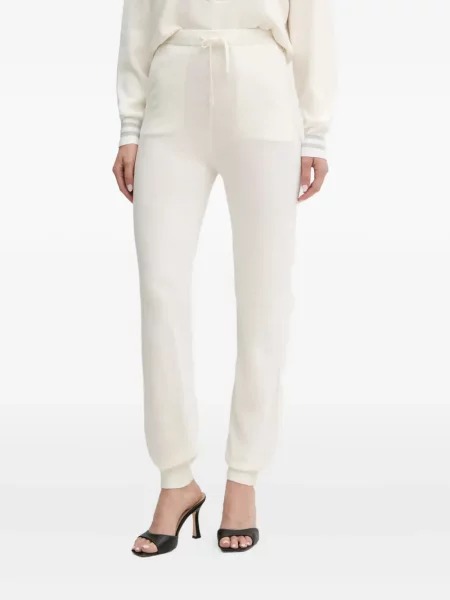 Плетен бягане панталони с връзки Guess с връзки