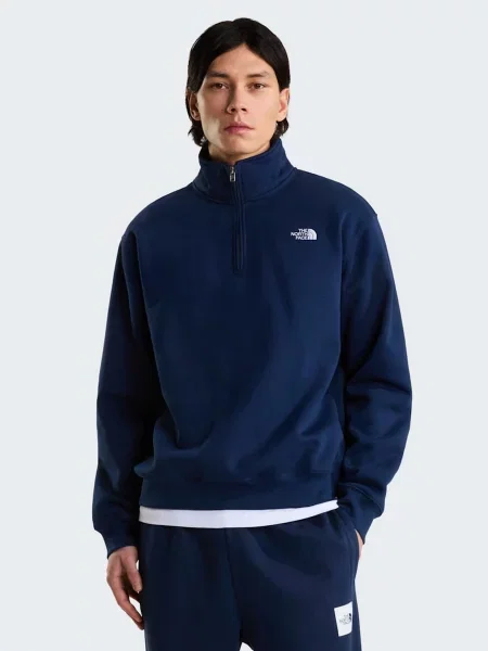 Кофта The North Face M TNF ESSENTIAL SIMPLE DOME RE бавовна/поліестер синій