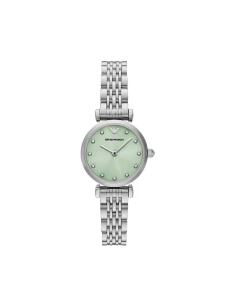 Emporio Armani Hodinky Gianni strieborná