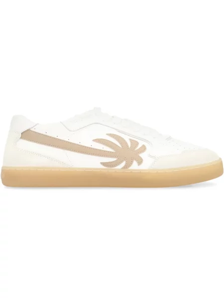 Sneakersy Palm Angels skórzane białe