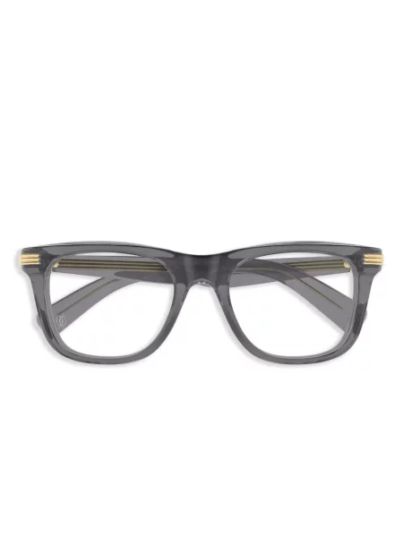 Ochelari de soare Cartier Eyewear transparente gri