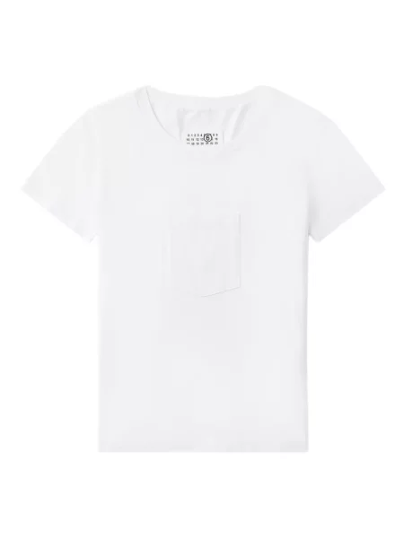 Tricou Mm6 Maison Margiela alb