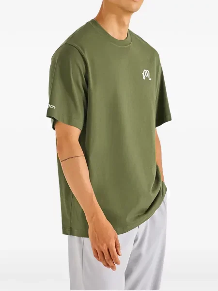 Golf tricou Malbon Golf cu autograf verde